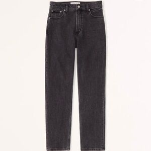 A&F High Rise Mom Jeans